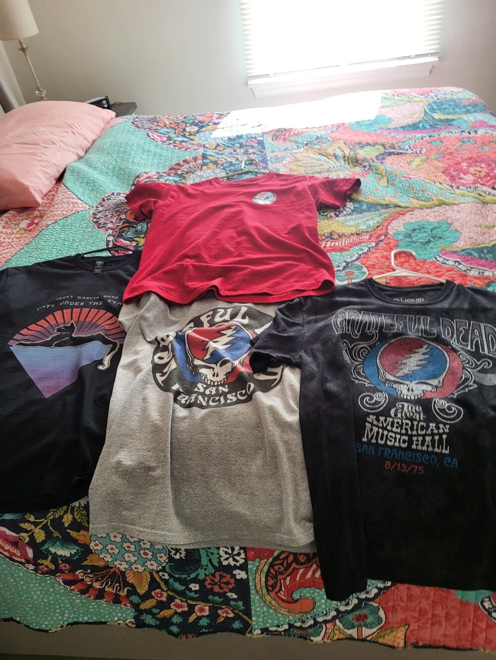 Lot Of 4 Grateful Dead Tshirts